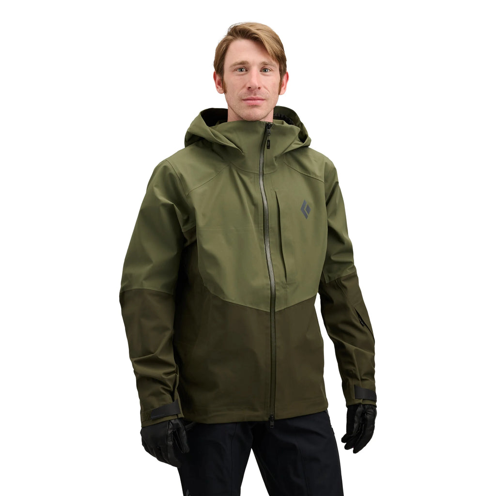 Black Diamond Mens Snow Jacket Recon Stretch Shell