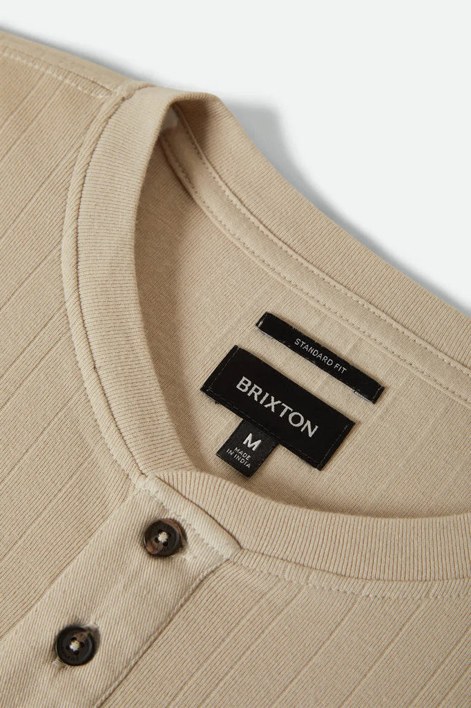 Brixton Mens Shirt Vintage Ribbed Henley