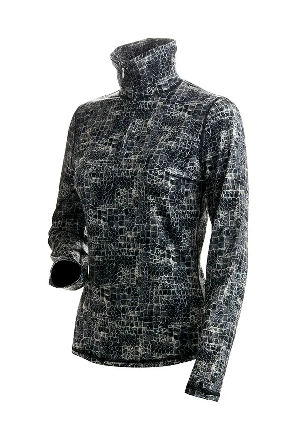 Nils Womens Base Layers Animal Print T Neck