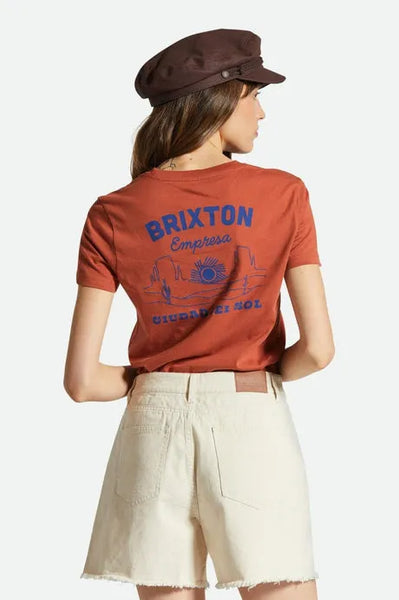 Brixton Womens Shirt Empresa Fitted Crew