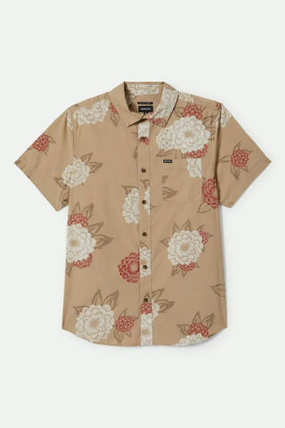 Brixton Mens Woven Charter Print