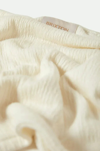 Brixton Womens Crinkle Tube Top