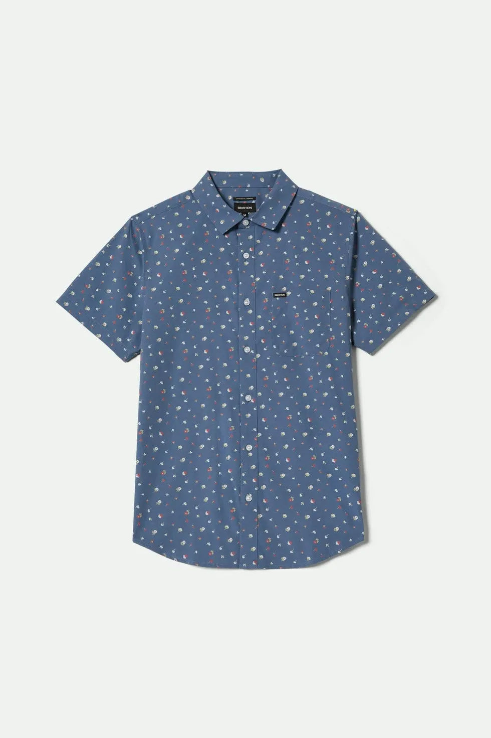 Brixton Mens Woven Charter Print