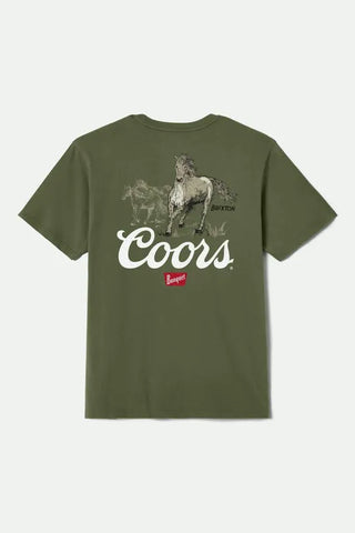 Brixton Mens Shirt Coors Roam