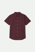 Brixton Mens Woven Charter Print