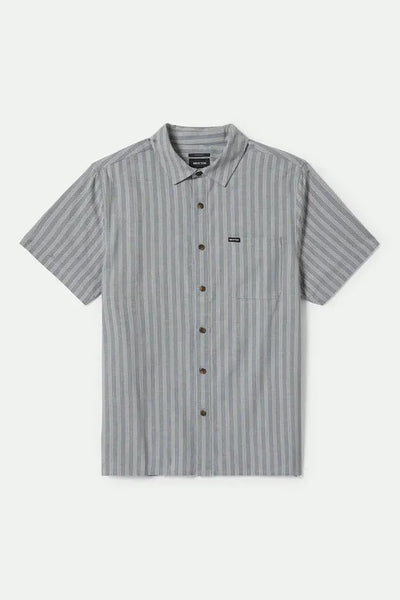 Brixton Mens Woven CRU Oxford Stripe