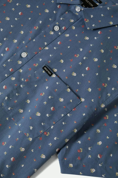 Brixton Mens Woven Charter Print