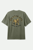 Brixton Mens Shirt Bauer Heavyweight Relaxed Tee