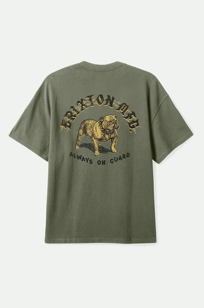 Brixton Mens Shirt Bauer Heavyweight Relaxed Tee
