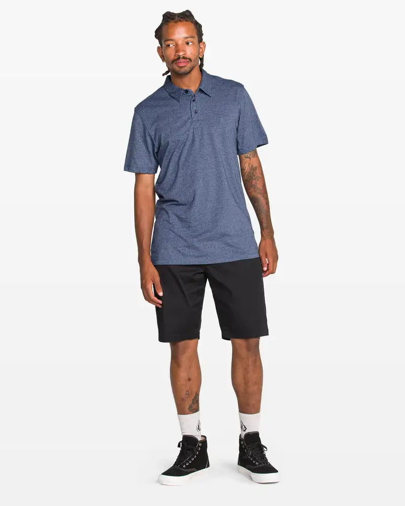 Volcom Mens Knit Wowzer Polo