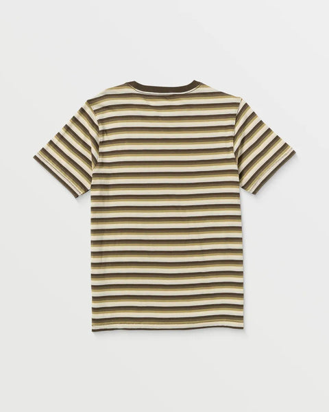 Volcom Mens Shirt Level Stone Crew