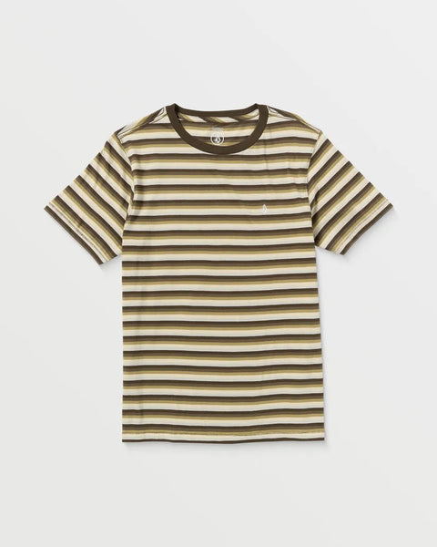 Volcom Mens Shirt Level Stone Crew