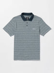 Volcom Mens Knit Static Stone Polo