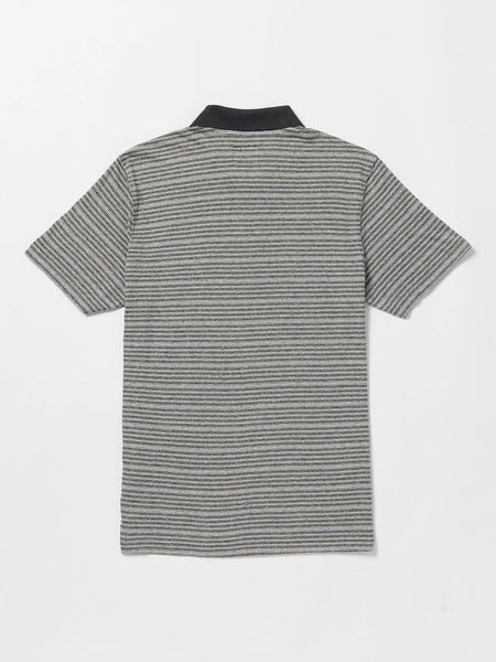 Volcom Mens Knit Static Stone Polo