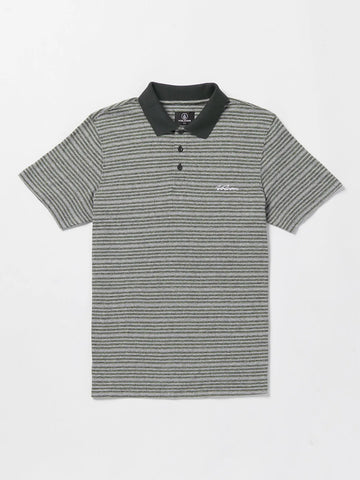 Volcom Mens Knit Static Stone Polo