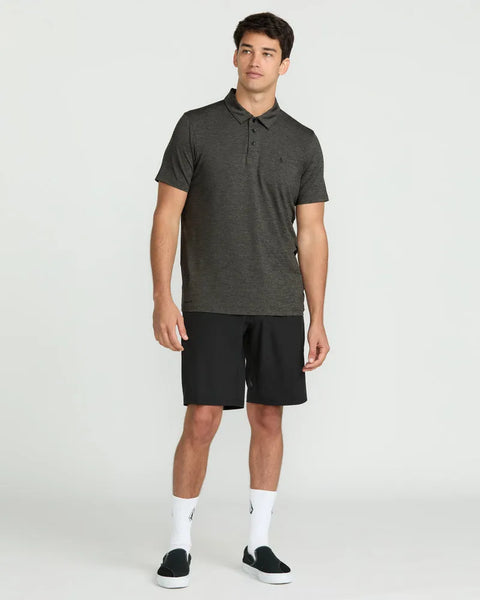 Volcom Mens Knit Hazard Pro Polo