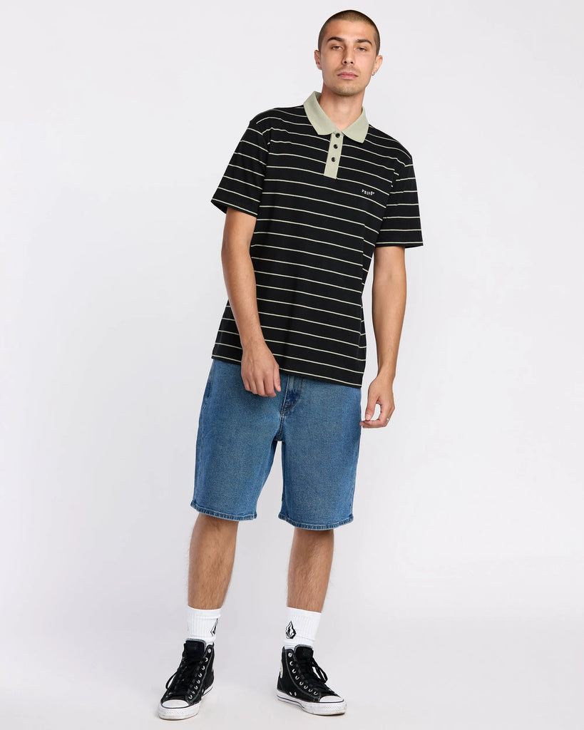 Volcom Mens Knit Ragstone Polo