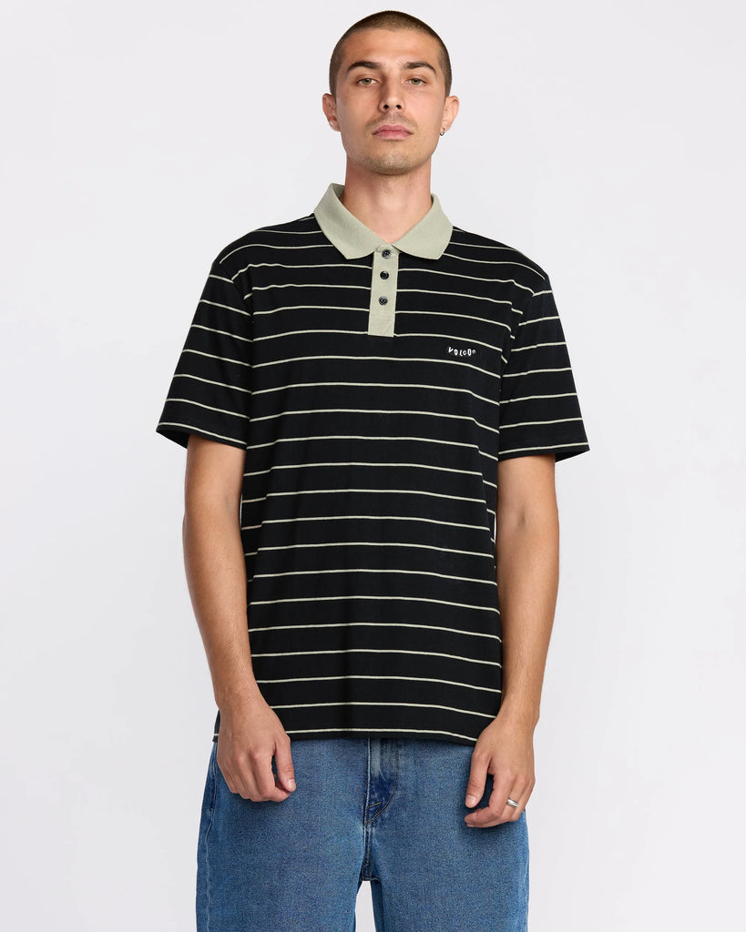 Volcom Mens Knit Ragstone Polo