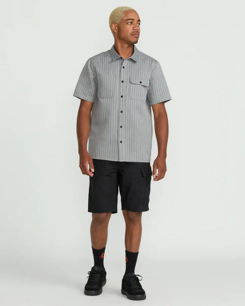 Volcom Mens Woven Trade Stone