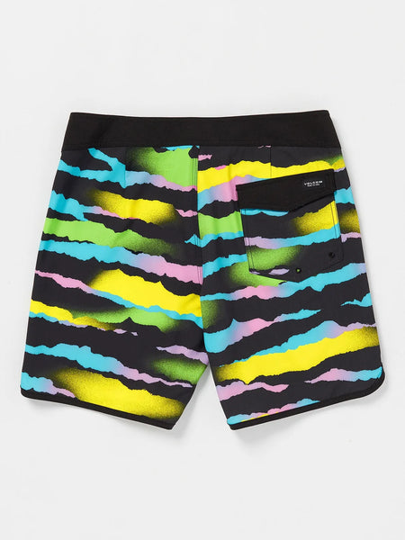 Volcom Mens Boardshorts Zebra Shield Scallop Mod-Tech