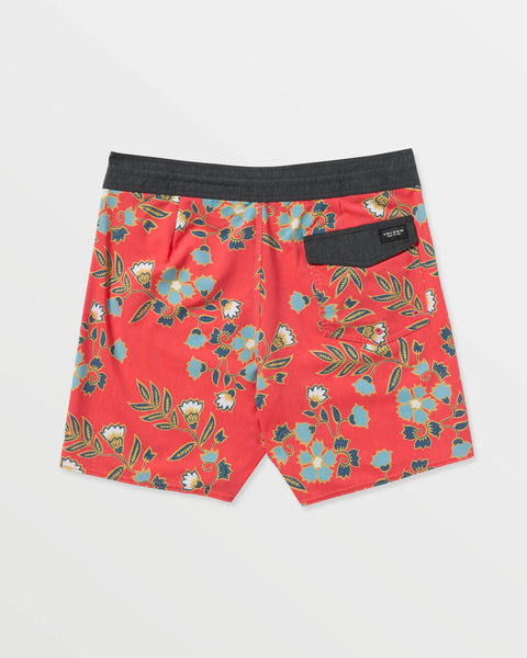 Volcom Mens Boardshorts Psyche Cotton Stoney 17