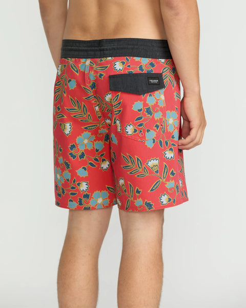 Volcom Mens Boardshorts Psyche Cotton Stoney 17