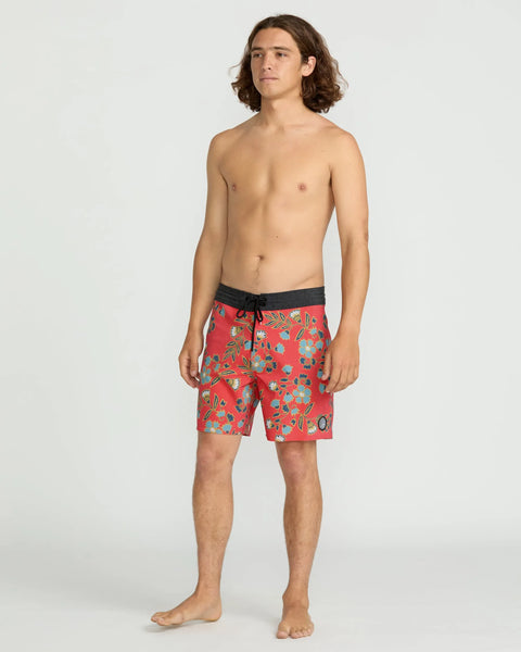 Volcom Mens Boardshorts Psyche Cotton Stoney 17