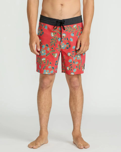 Volcom Mens Boardshorts Psyche Cotton Stoney 17