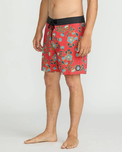 Volcom Mens Boardshorts Psyche Cotton Stoney 17