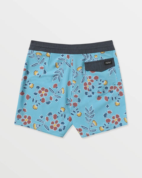 Volcom Mens Boardshorts Psyche Cotton Stoney 17