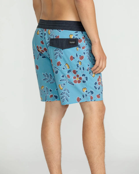 Volcom Mens Boardshorts Psyche Cotton Stoney 17