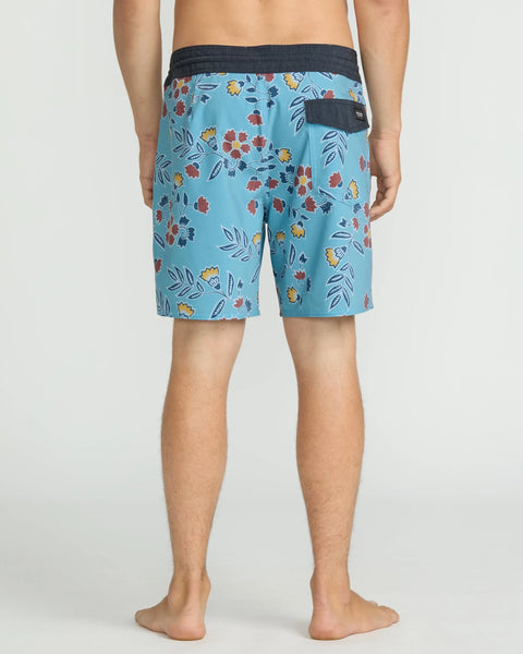 Volcom Mens Boardshorts Psyche Cotton Stoney 17