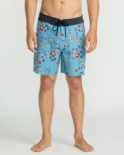 Volcom Mens Boardshorts Psyche Cotton Stoney 17