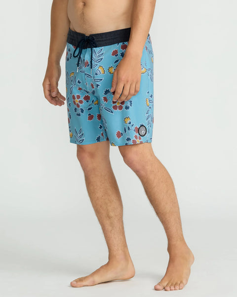 Volcom Mens Boardshorts Psyche Cotton Stoney 17