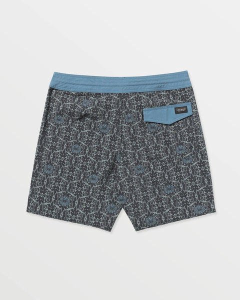 Volcom Mens Boardshorts Psych Cotton Stretch Stoney 17