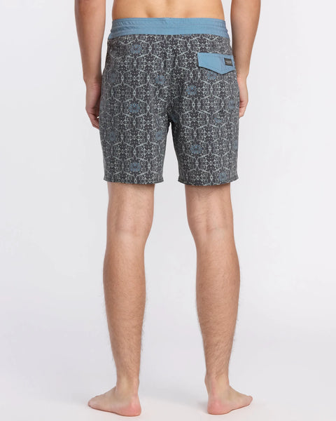 Volcom Mens Boardshorts Psych Cotton Stretch Stoney 17
