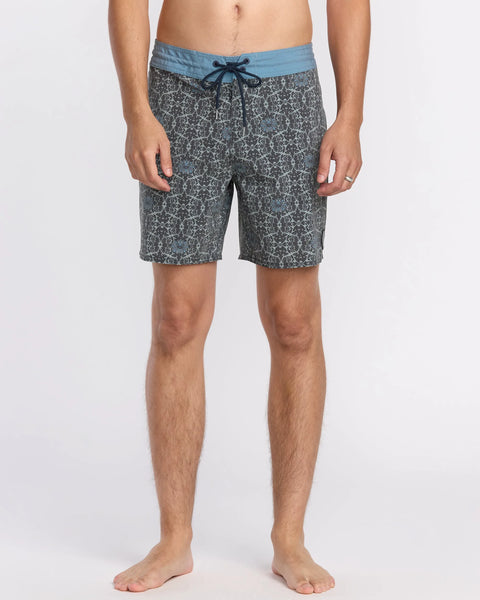 Volcom Mens Boardshorts Psych Cotton Stretch Stoney 17