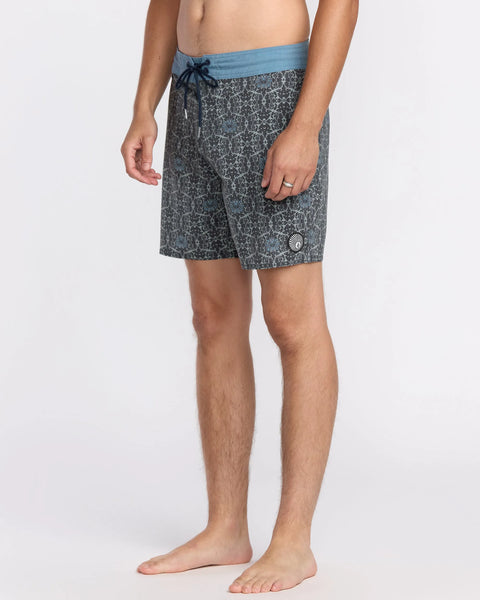 Volcom Mens Boardshorts Psych Cotton Stretch Stoney 17