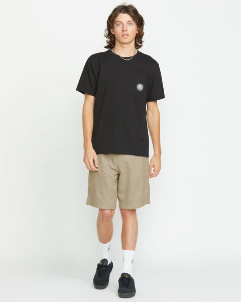 Volcom Mens Shorts Frickin Elastic Waist