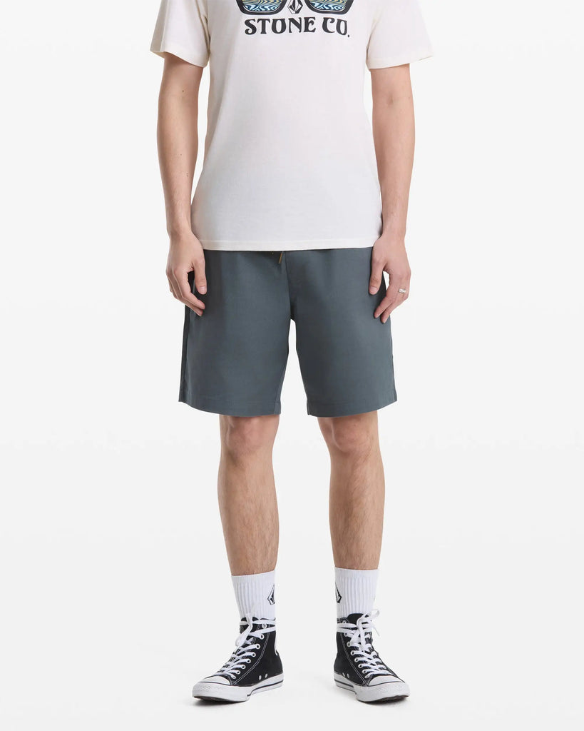 Volcom Mens Shorts Frickin Elastic Waist Short 19