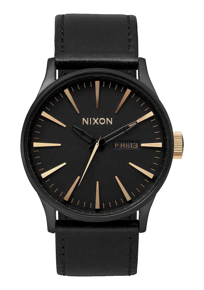 Nixon Watch Sentry Leather – Hansen Surfboards