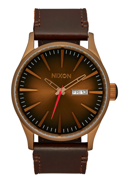 Nixon Watch Sentry Leather