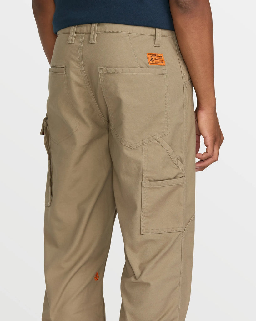 Volcom Mens Pants Caliper II Relaxed Work Pants