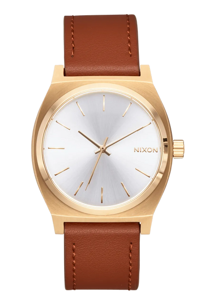 Nixon Watches Time Teller Leather