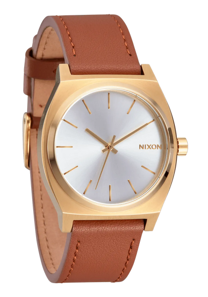 Nixon Watches Time Teller Leather