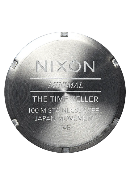 Nixon Watches Time Teller Leather