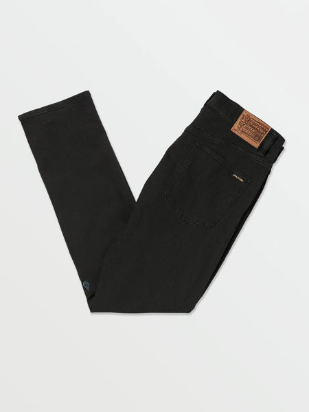 Volcom Mens Denim Vorta Slim Fit