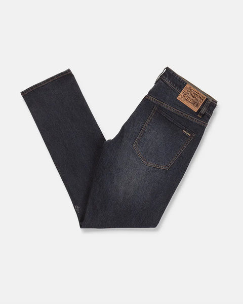 Volcom Mens Denim Vorta Slim Fit