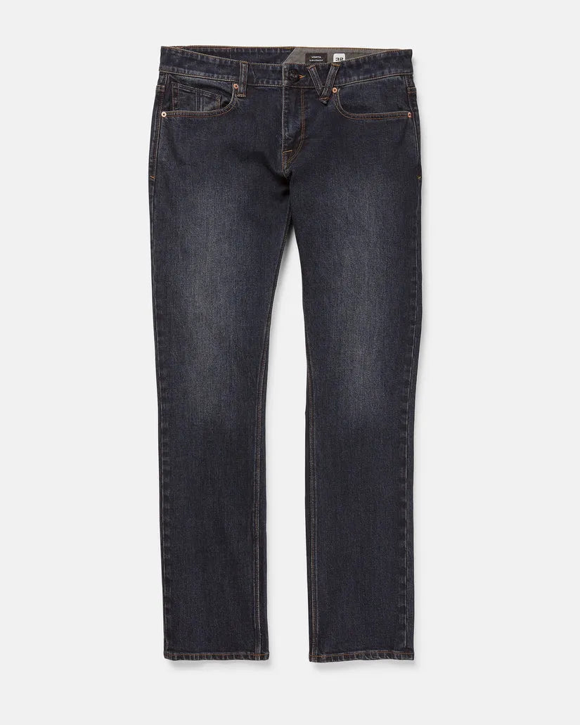 Volcom Mens Denim Vorta Slim Fit