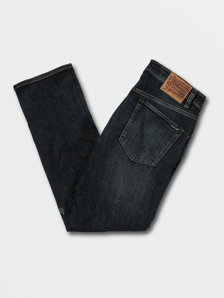 Volcom Mens Denim Vorta Slim Fit